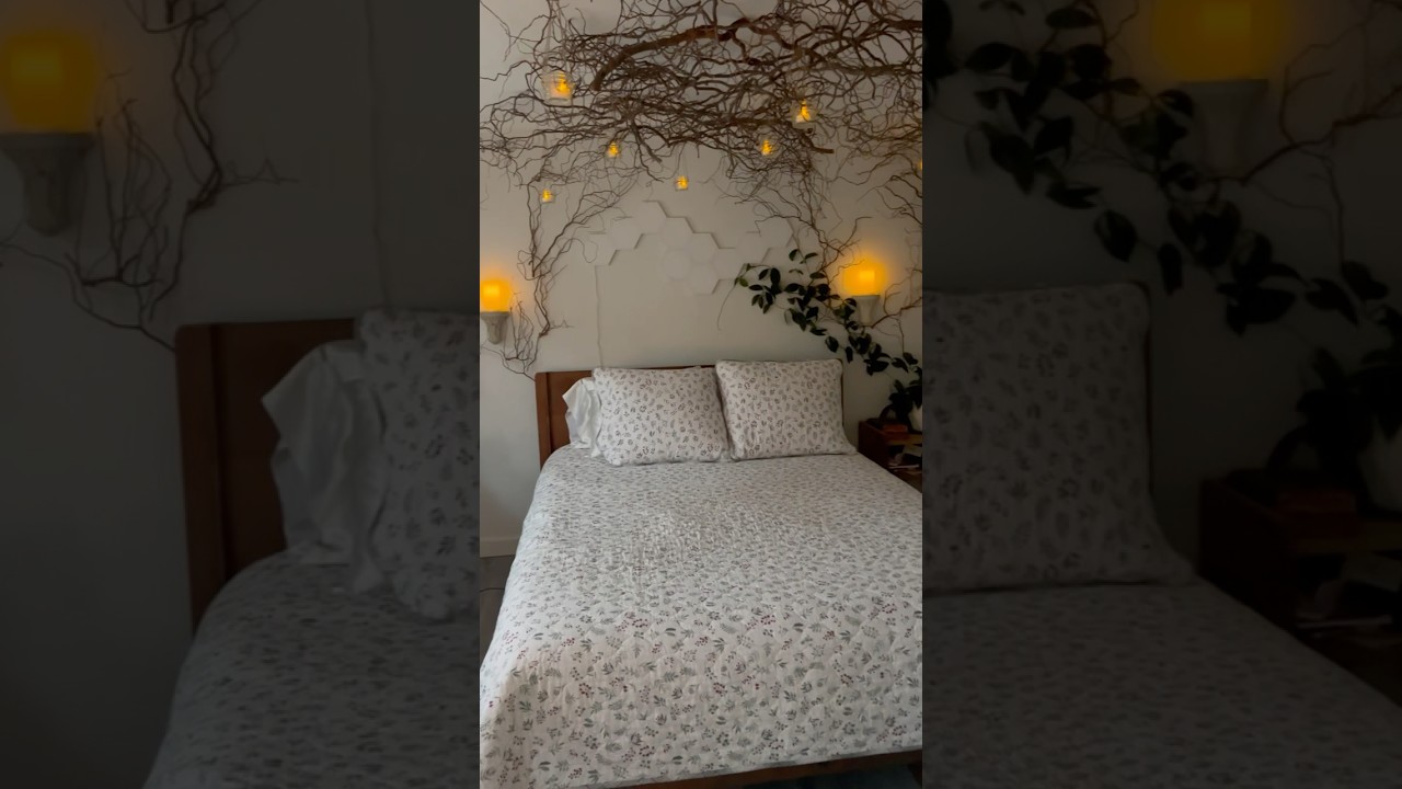 Fantasy bedroom diy #decor #fantasy #newbaby #homebirth #bedroom #bedroomdecor #fairycore