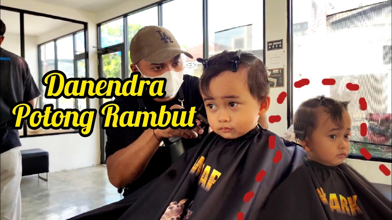 Danendra Potong Rambut Model Korea?? || Model Rambut Untuk Anak Laki-Laki 