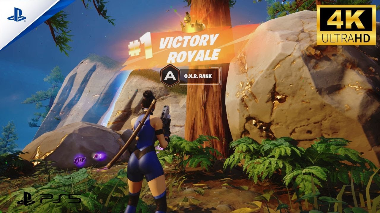 Fortnite Battle Royale | PS5 Gameplay - Kitana (MK3) | Ultra HD 4k