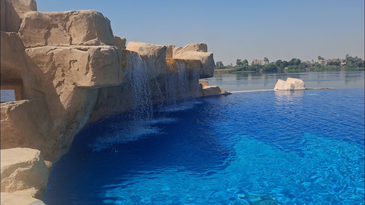 Walkaround of Maritim Jolie Ville Hotel and Spa, Kings Island, Luxor