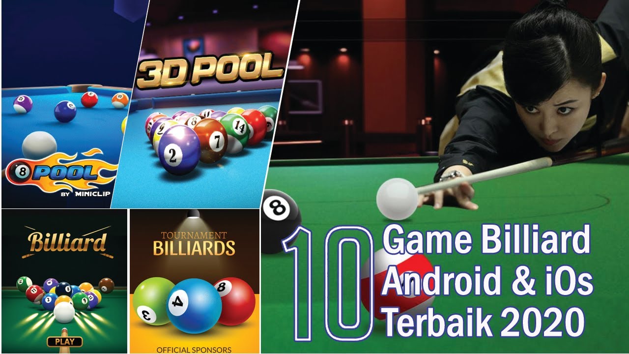 10 Game Billiard Android & iOs Terbaik