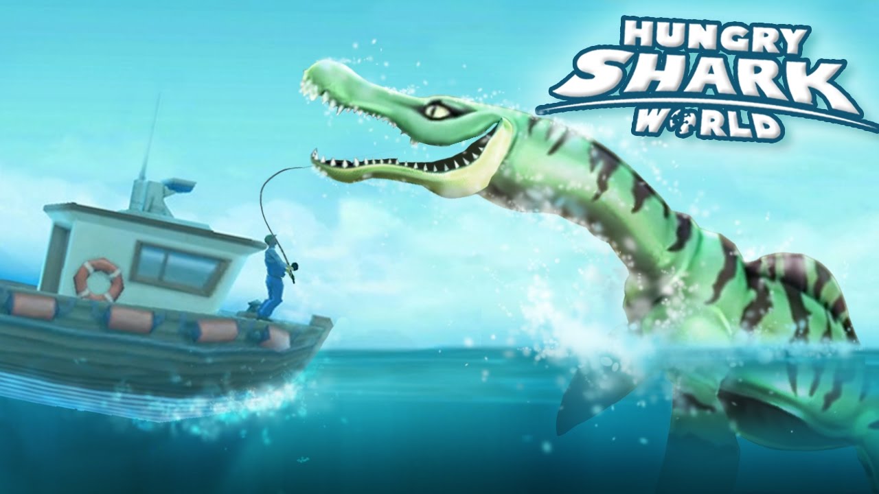 New Shark Drago The Pliosaur!!! - Hungry Shark World | Ep 44 HD