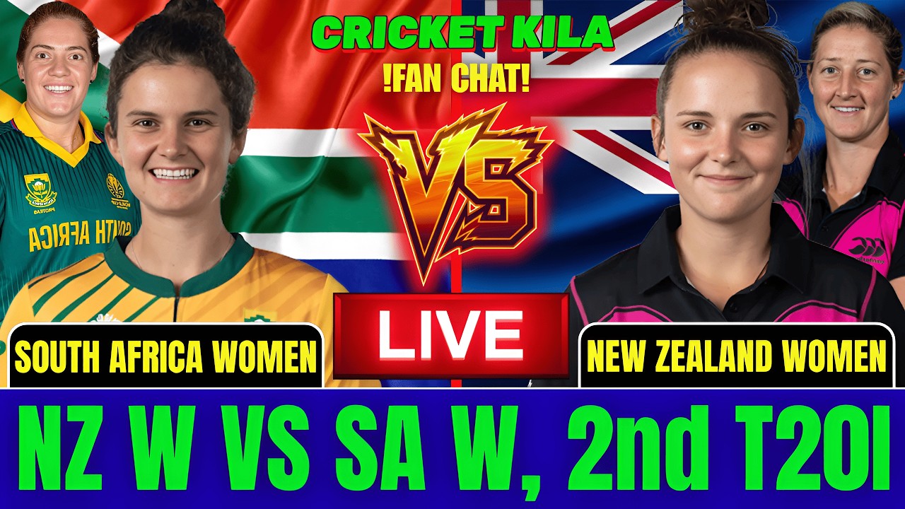 South Africa Women vs New Zealand Women | 2nd T20 2026 | Live Score & Commentary | Cricket Kila |