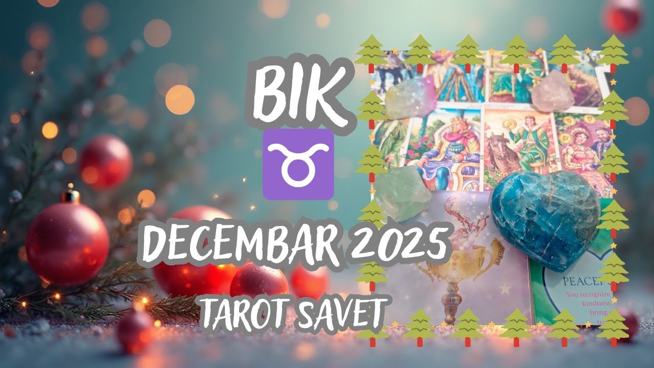 BIK ♉ Neko vas voli 💞🍀💕 DECEMBAR 2025. TAROT SAVET 