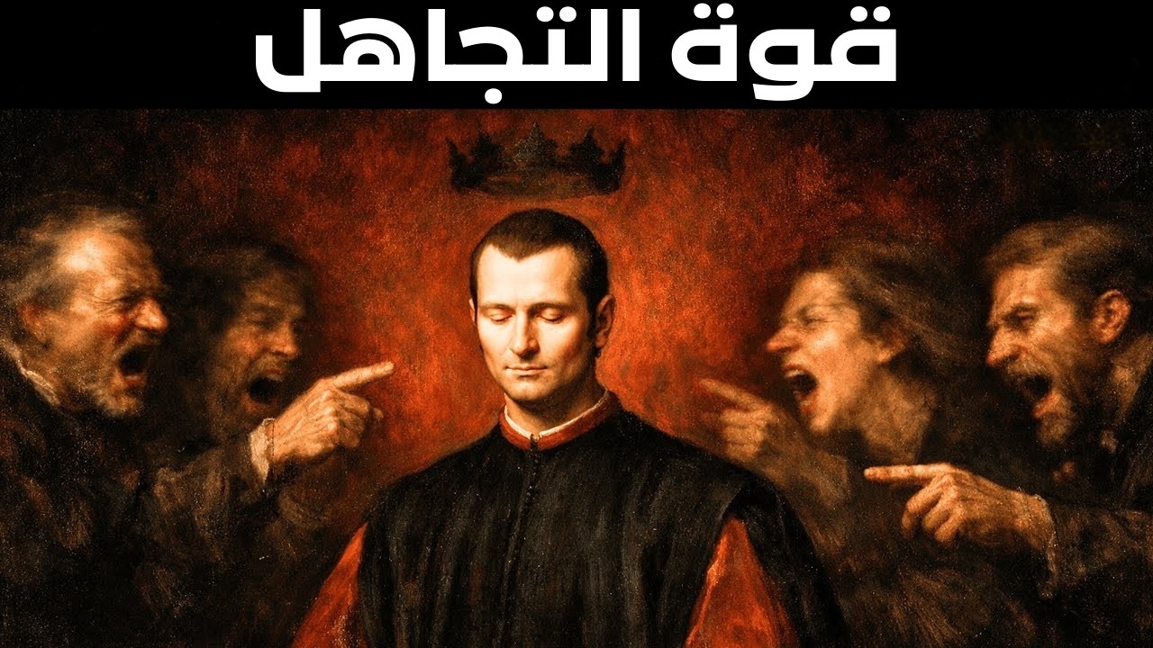 فن تجاهل الناس! أقوى أنواع القوة | حيل مكيافيلي في علم النفس المظلم