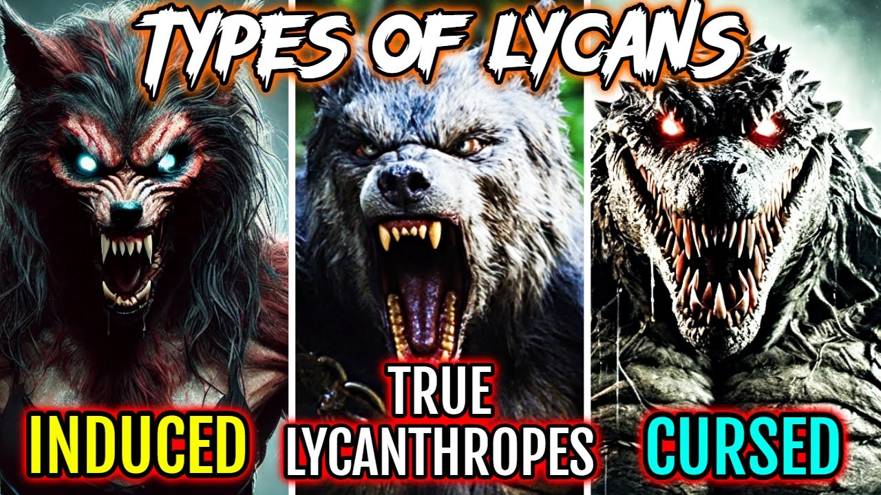 15 Types of Lycans / Werewolves / Were-Creatures That Come Under Lycanthropy  - Explored
