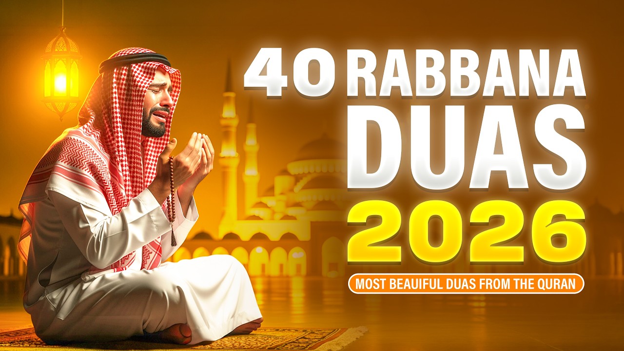 LISTEN IN RAMADAN 2026 | BEST 40 RABBANA DUA'S | The Most Powerful Dua from Quran #40rabbanadua