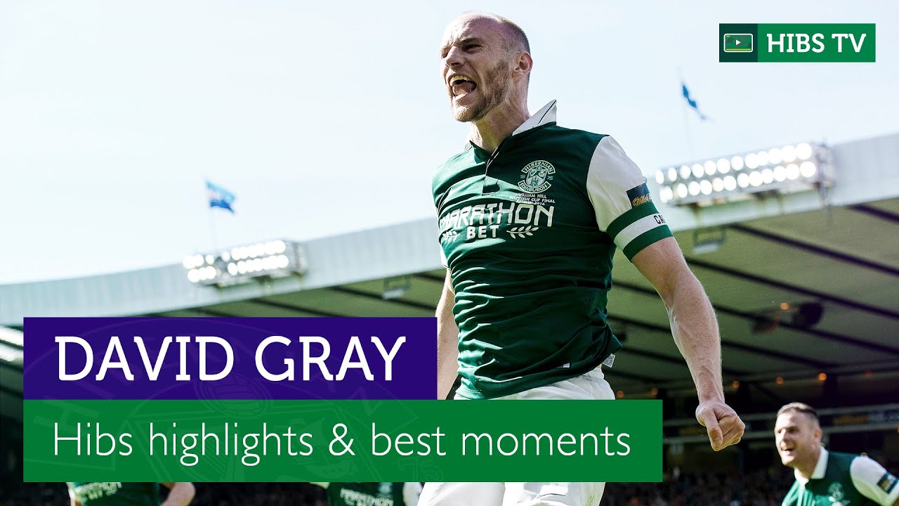 David Gray - Hibs Hero | Goals, Assists & Highlights | Hibernian FC