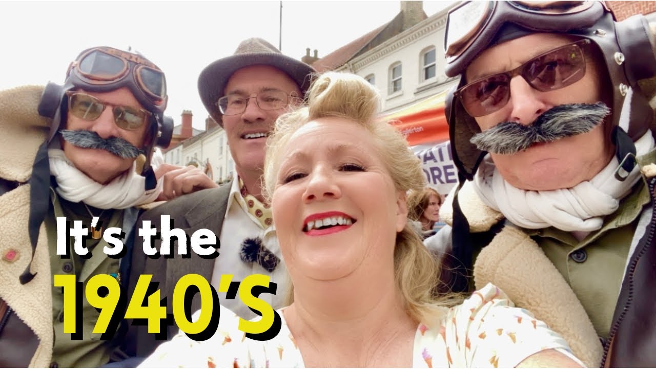 Classic Cars, Old Music and 1940’s Fashion in Northallerton 