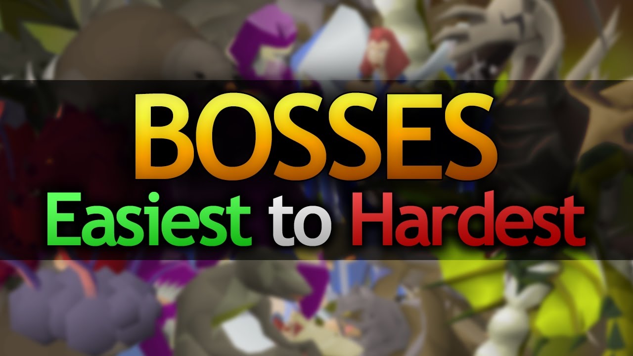 Bosses (Ranked from Easiest to Hardest)