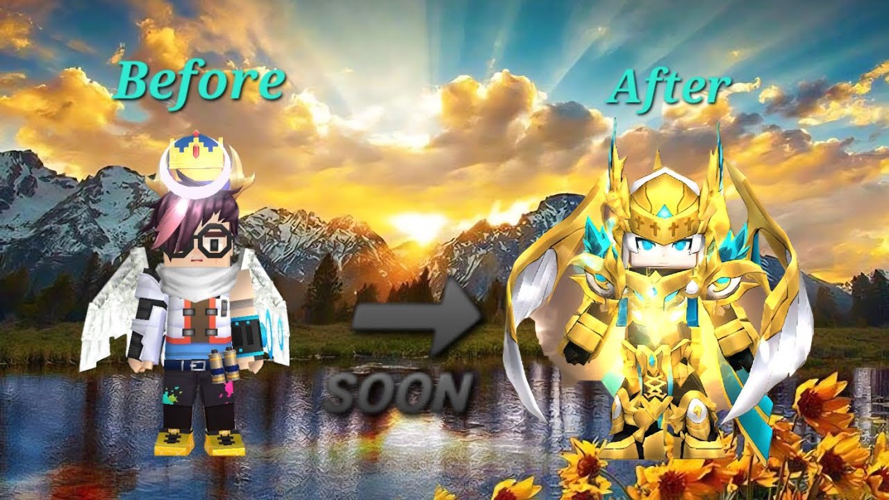 I got the Gold Holy Dragon armor from the Gcube event🎉✨️