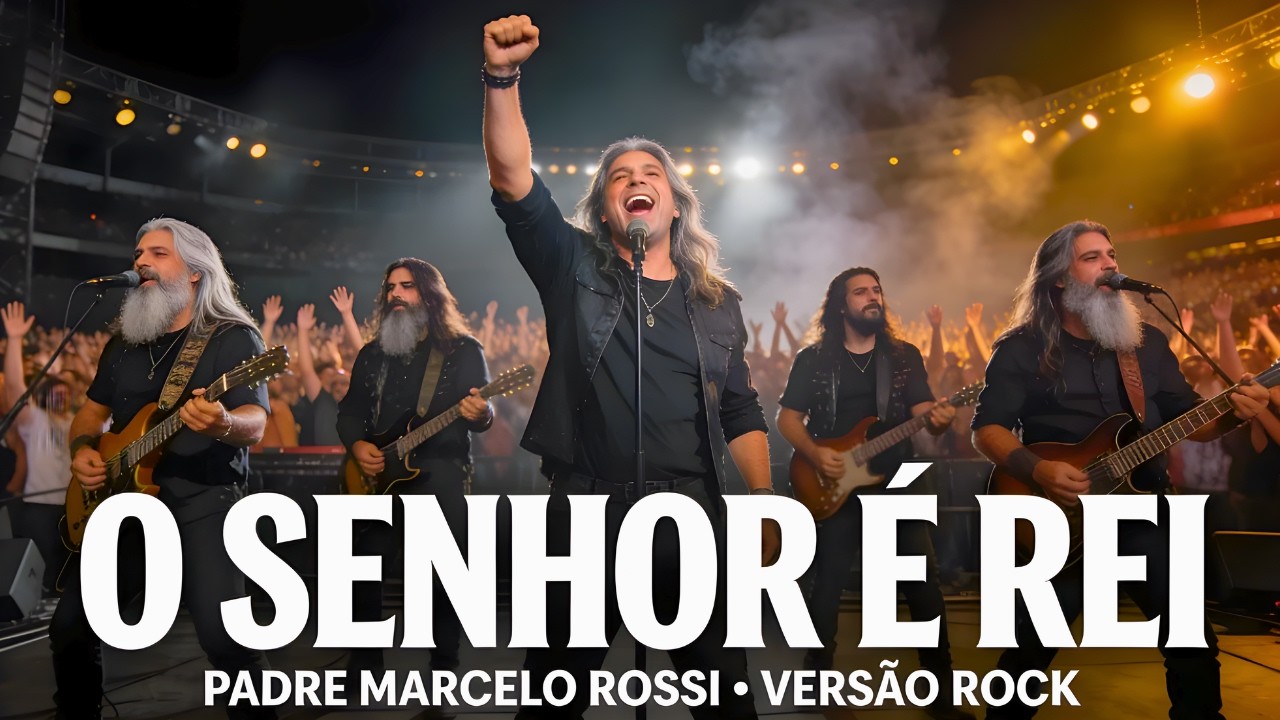 O SENHOR É REI – Versão Rock | Padre Marcelo Rossi | O Clássico que Marcou Gerações