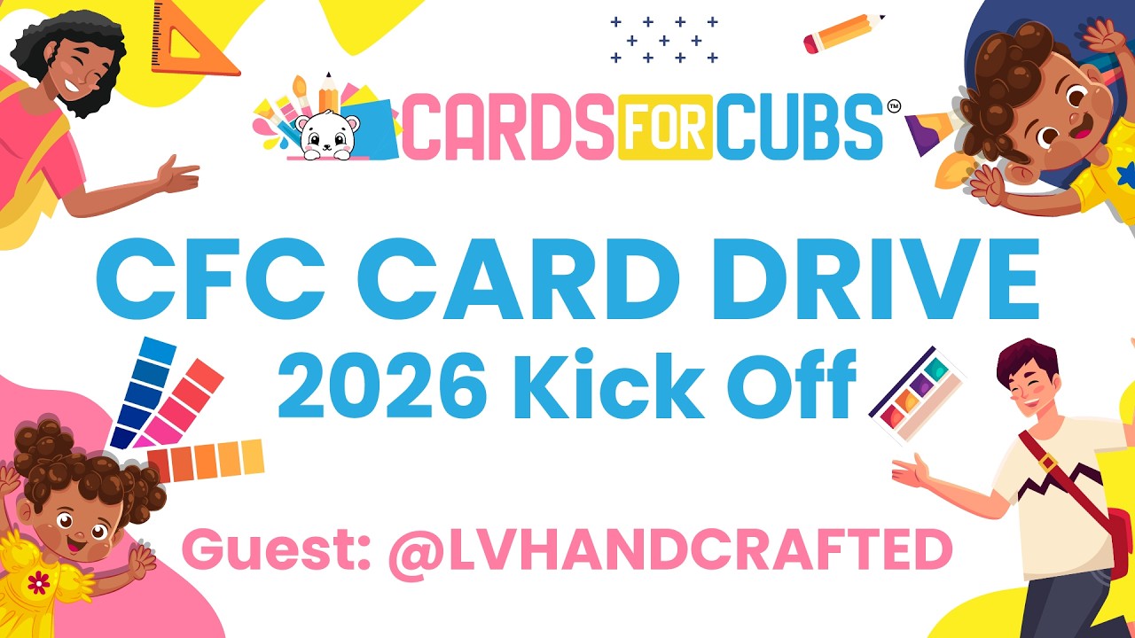 Программа Cards For Cubs стартует в 2026 году | cardsforcubs.org | @LVHandcrafted