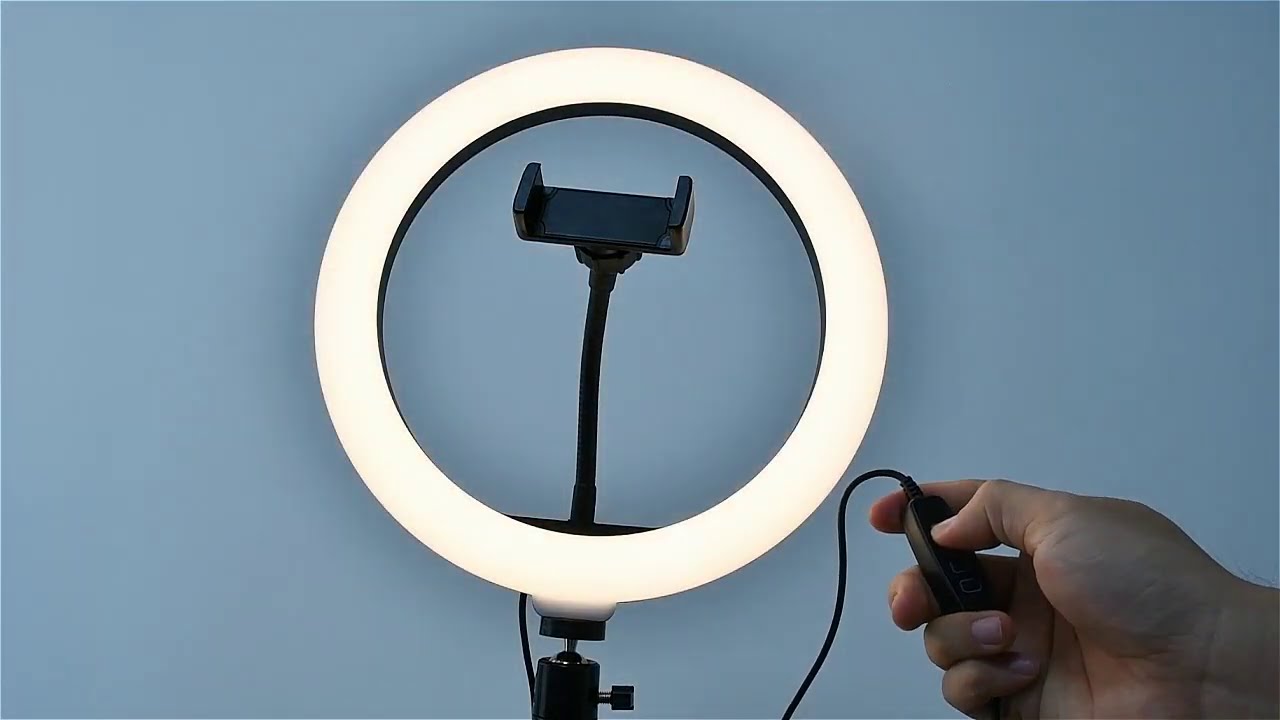 How to set up the UFULA selfie ring light stand