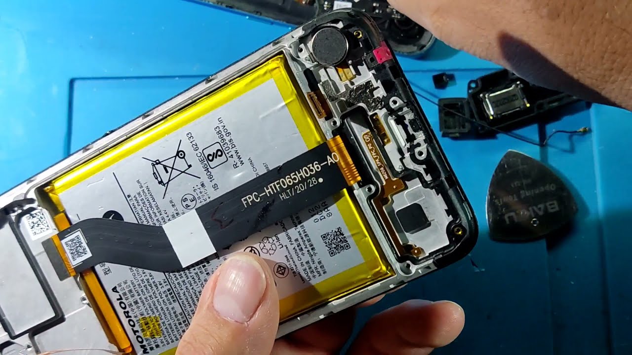 Cómo Destapar Moto g8 power lite / Abrir Motorola g8 power lite / Quitar tapa trasera Moto G8