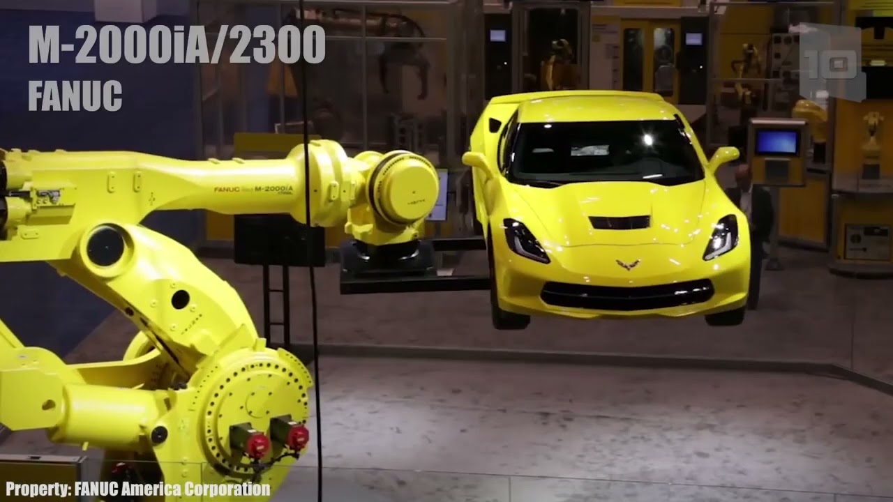 10 Rob&ocirc;s Industriais mais Surpreendentes do mundo
