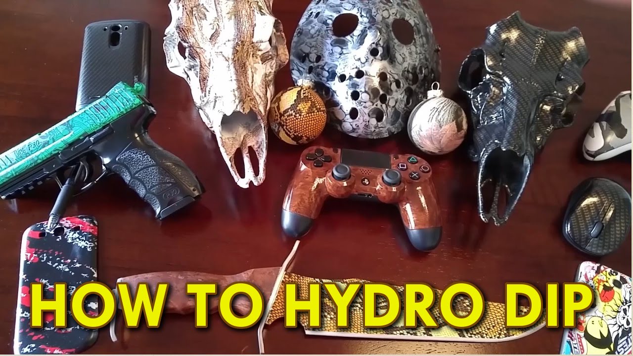 How To Hydro Dip Instructions - My Dip Kit Store