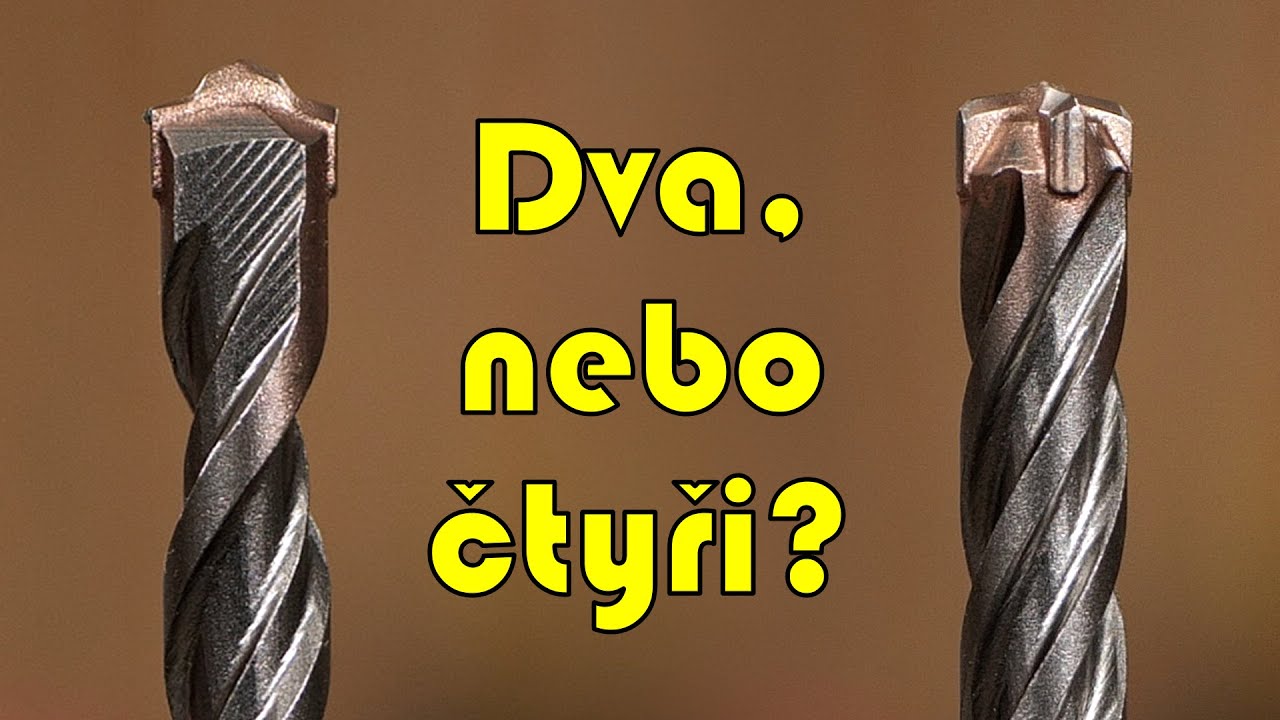 Jak vybrat správný vrták do různých stavebních materiálů
