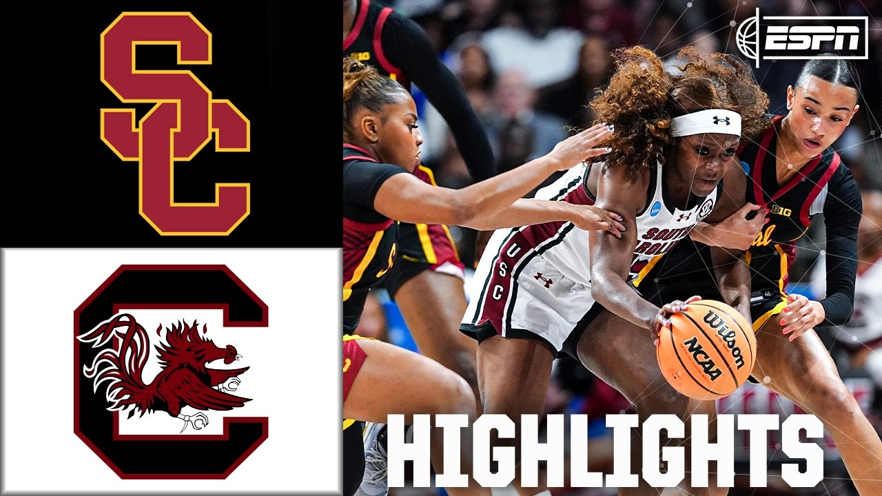 1/32 финала: USC Trojans против South Carolina Gamecocks | Полный обзор матча | Турнир NCAA