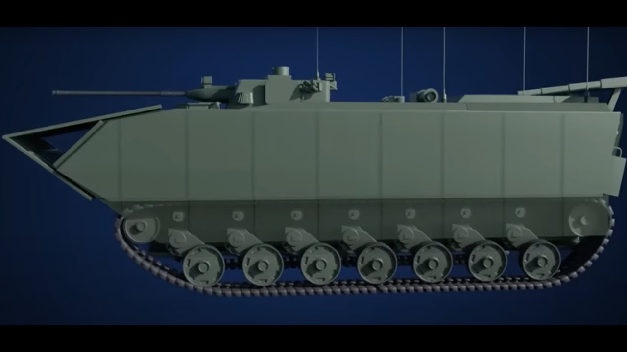 Hanwha Aerospace Displays Scale Model of the KAAV-II Development at MADEX 2023