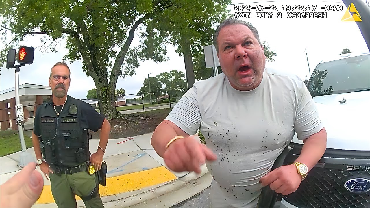 Drunk Off-Duty Cop DEMANDS Special Treatment After Crashing His Car