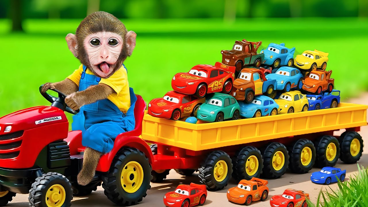Macaco Dodo tenta consertar o carro de BonBon mas acaba perdendo todos os brinquedos