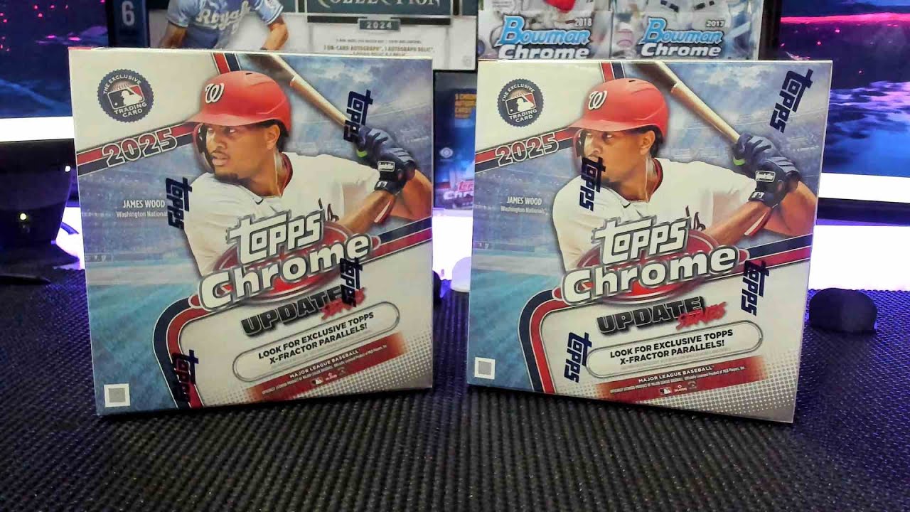 2025 Topps Chrome Update Mega Boxes #3, plus a little extra.