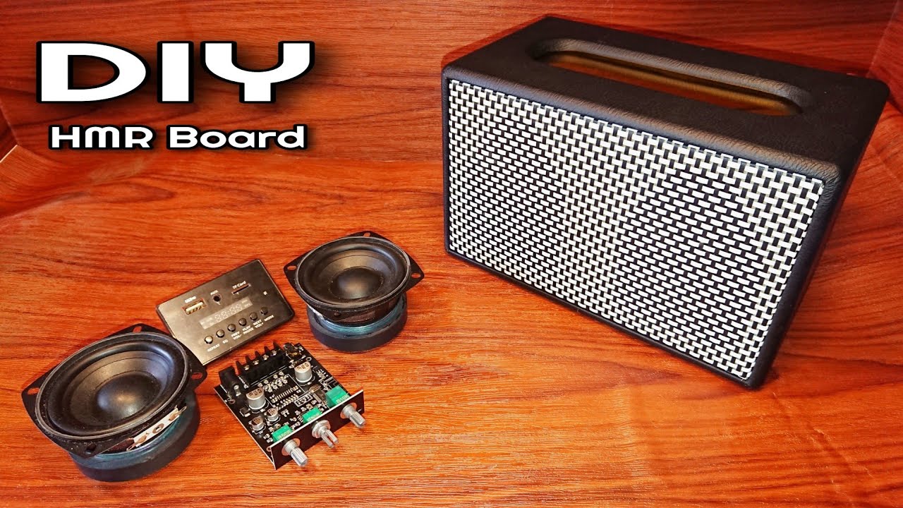 Как сделать портативную Bluetooth-колонку своими руками с помощью платы HMR