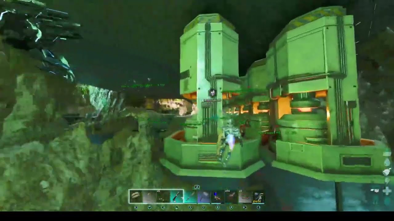 ARK ASA HUNTER CAVE BASE TOUR    #LEGACY