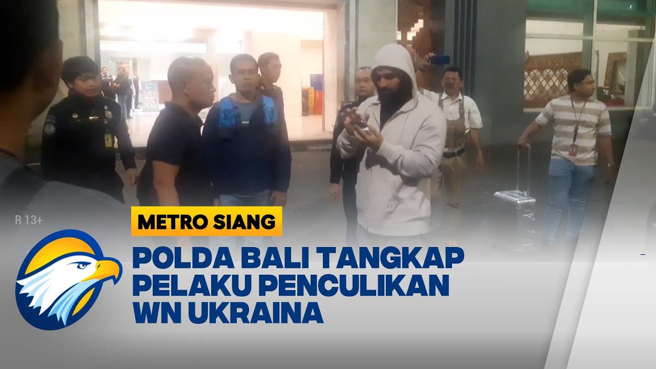Polda Bali Tangkap Pelaku Penculikan WN Ukraina - [METRO SIANG]