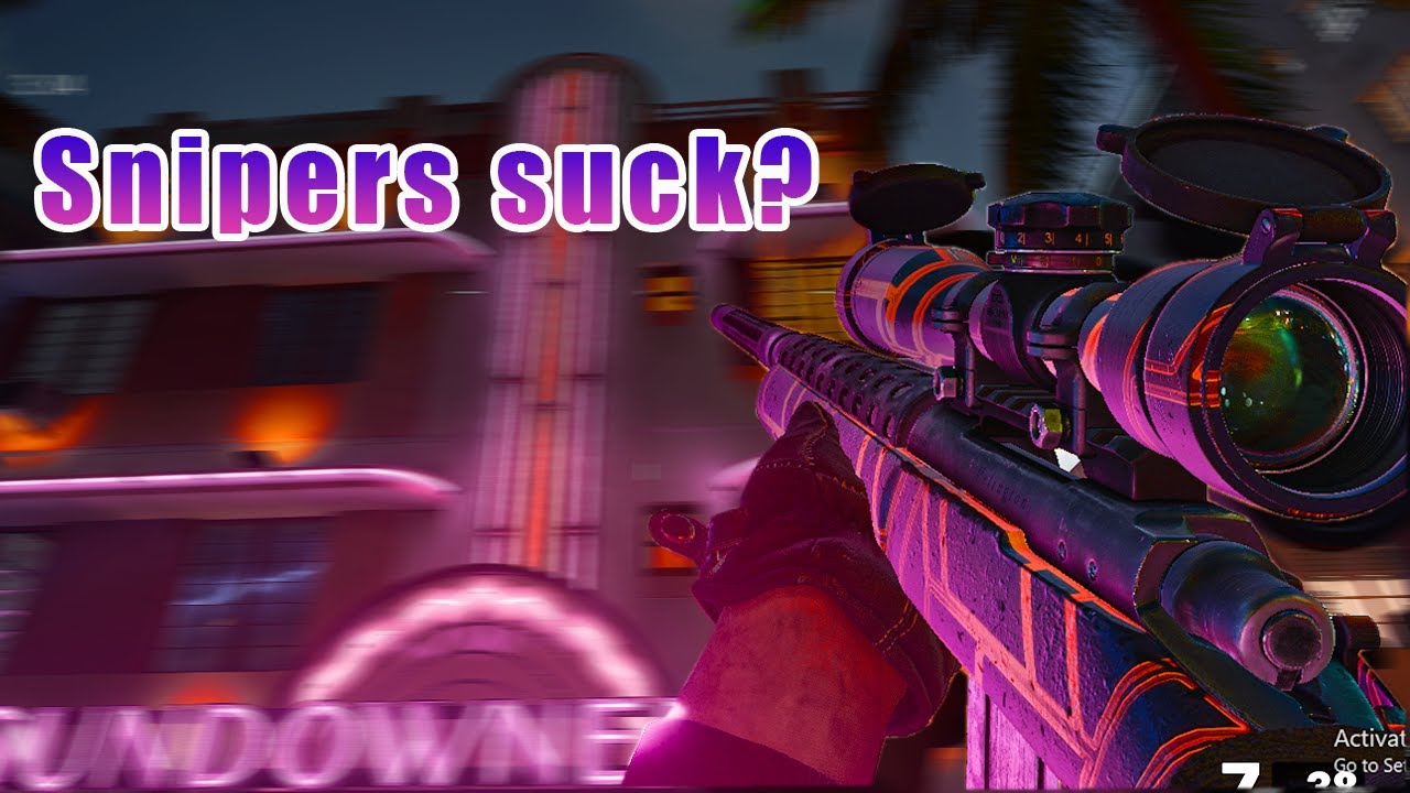 NERFED SNIPER but i'm still owning Black Ops Cold War Pelington 706 Sniper (COD GAMEPLAY)