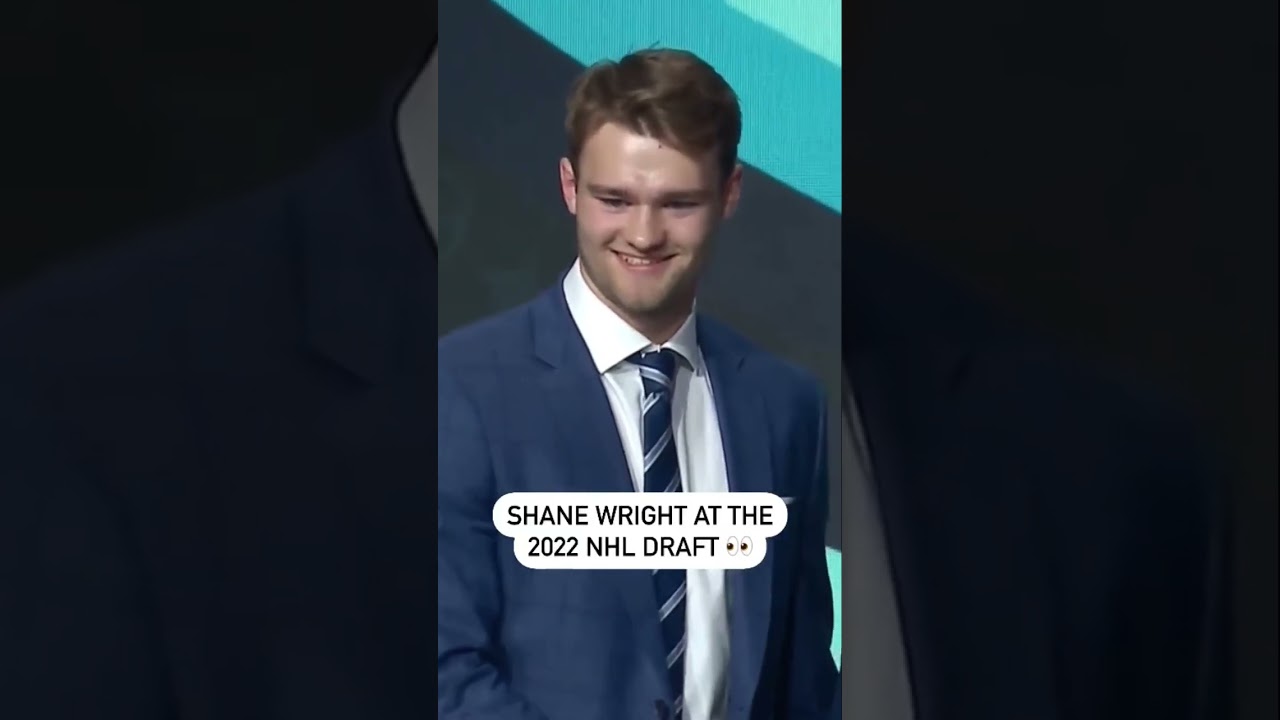 Throwback To Shane Wright At Last Year&rsquo;s NHL Draft 👀