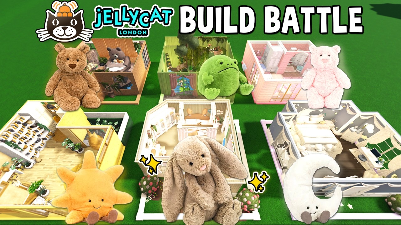 MEGA Jellycat Build-Off CHALLENGE!