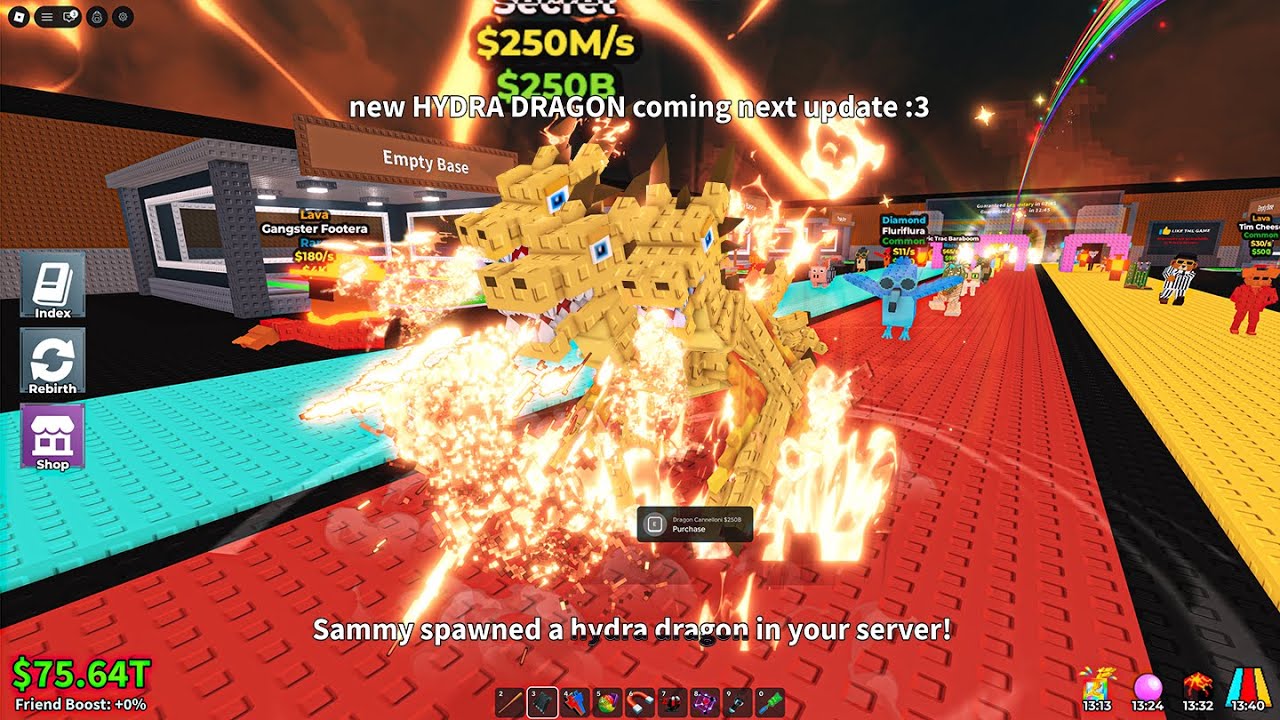 HYDRA DRAGON coming soon...., Steal a Brainrot