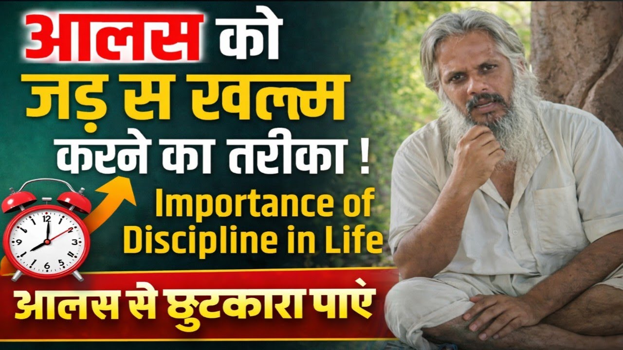 🤱आलस को जड़ से खत्म करने का तरीका🤱 | Importance of Discipline in Life | #आत्मज्ञान #motivation 