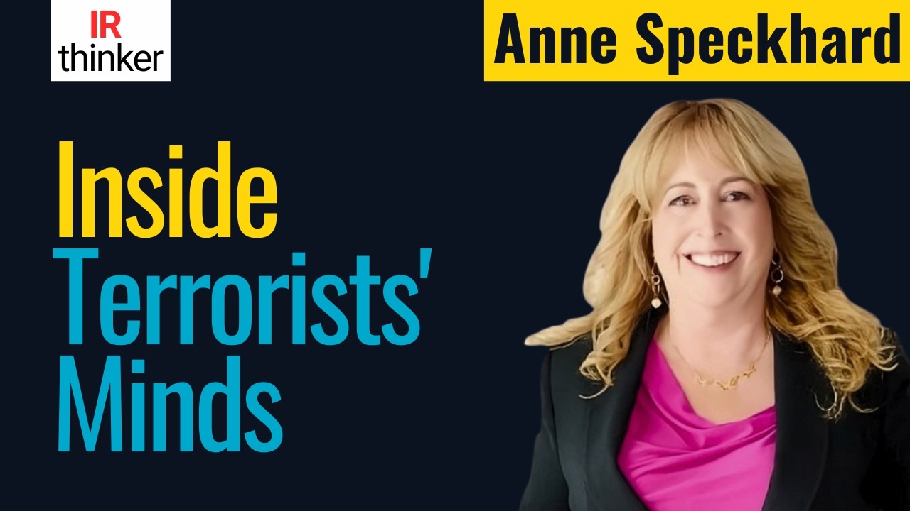 Over 800 Terrorist Interviews: What I Learned | Anne Speckhard S1E6