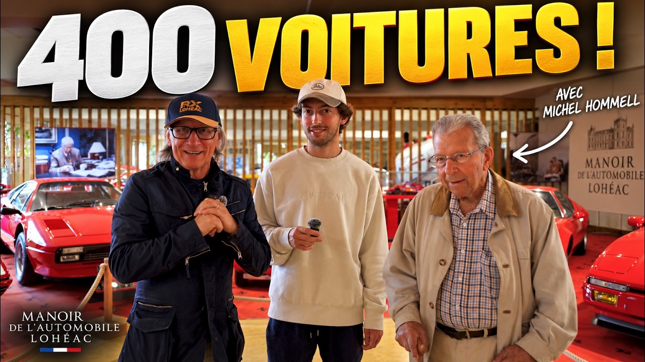 IL NOUS OUVRE SA COLLECTION DE +400 VOITURES ! 🤯 | Michel Hommell