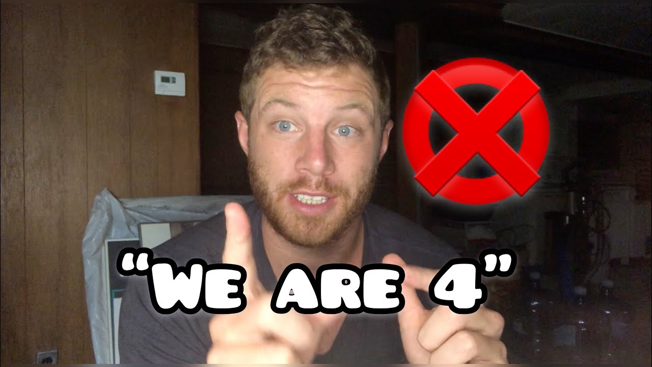 NO DIGAS “WE ARE 4” ..  (somos 4) en el restaurante