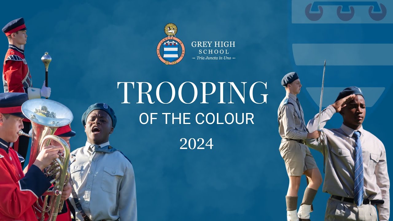 Grey High School Trooping the Colour 2024