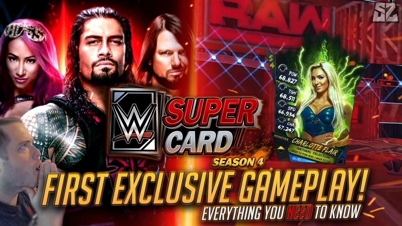 WWE SUPERCARD SEASON 4 FIRST EXCLUSIVE GAMEPLAY!! EVERYTHING YOU NEED TO KNOW!
