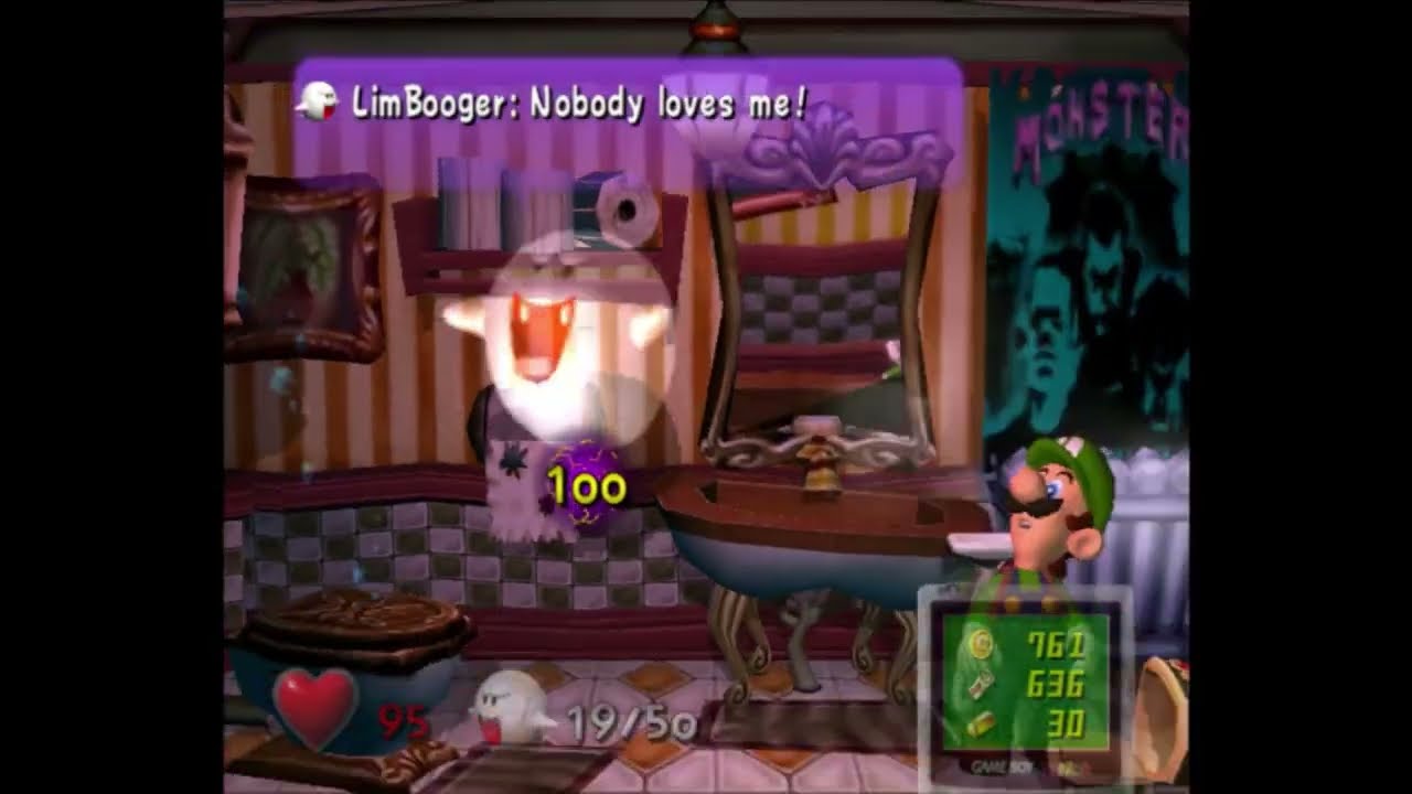 Luigi's Mansion - All SECRET Boo Cutscenes and Dialogue