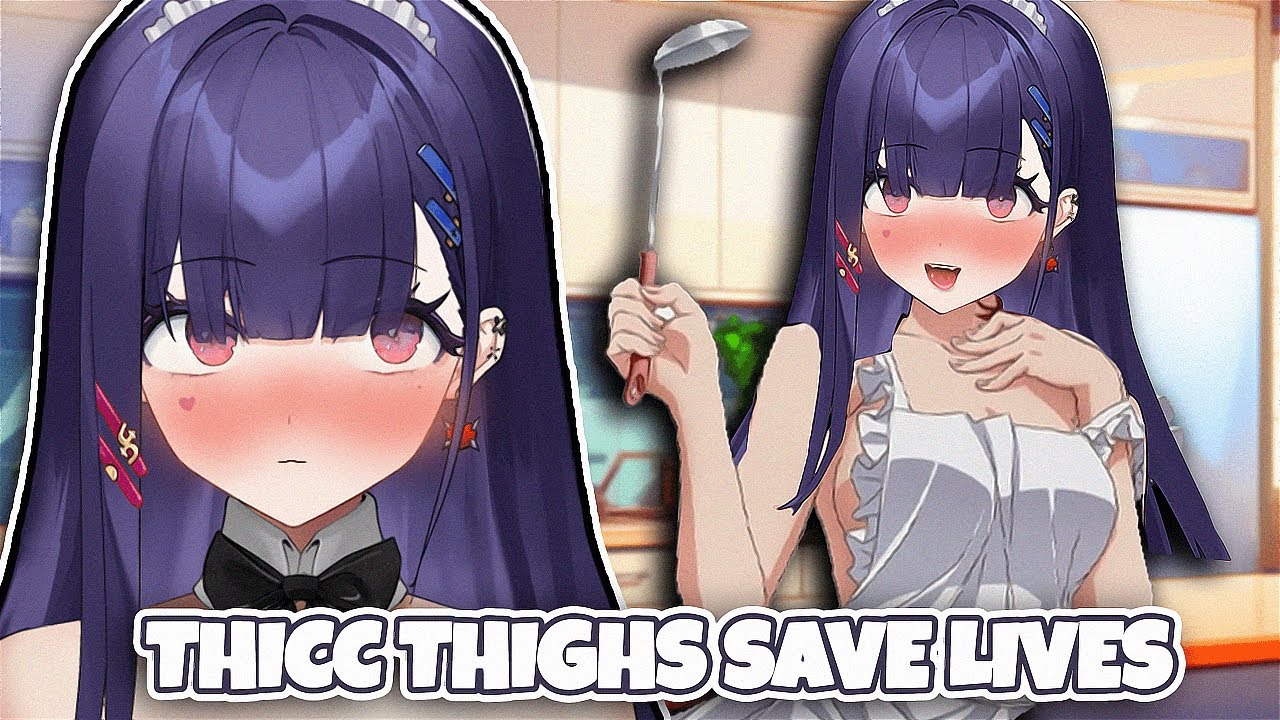 Numi Cooked for her friends with Nothing but an Apron On...