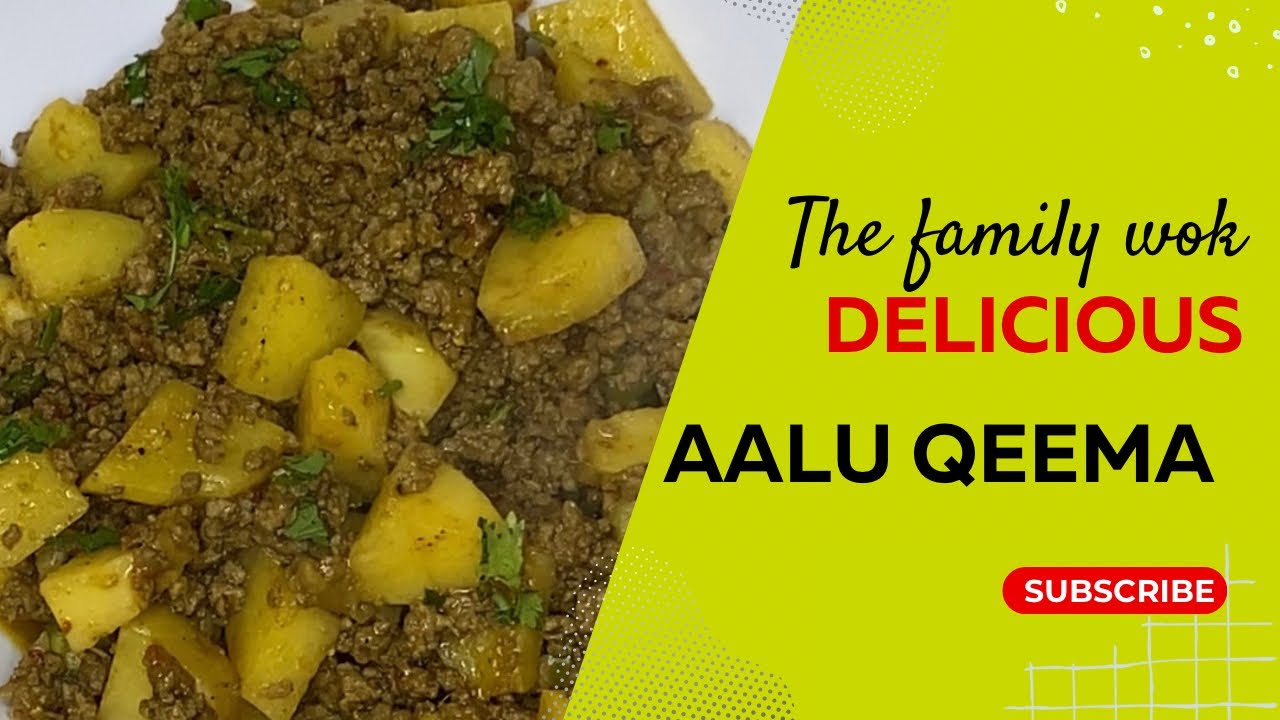 Homemade Aalu Qeema Recipe | Simple & Authentic Pakistani Comfort Food | the family wok 
