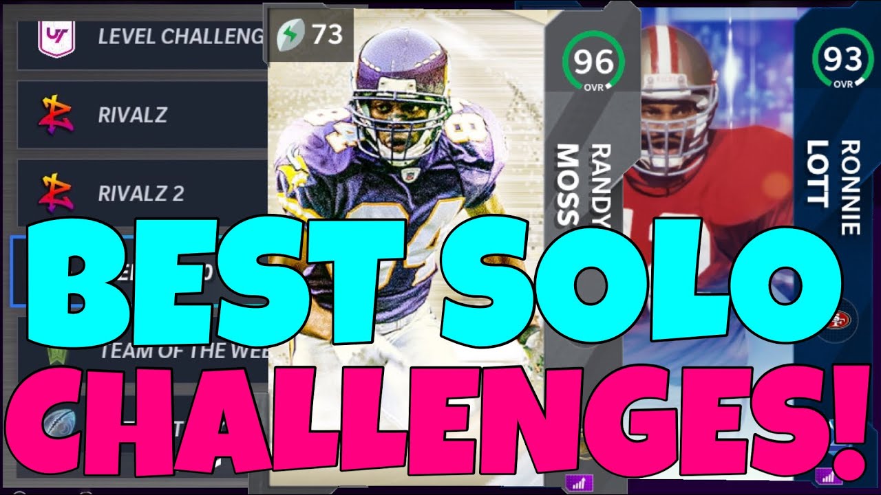 BEST SOLO CHALLENGES TO DO IN MADDEN 21! GET TONS OF FREE ELITES AND COINS!  madden 21 ultimate team