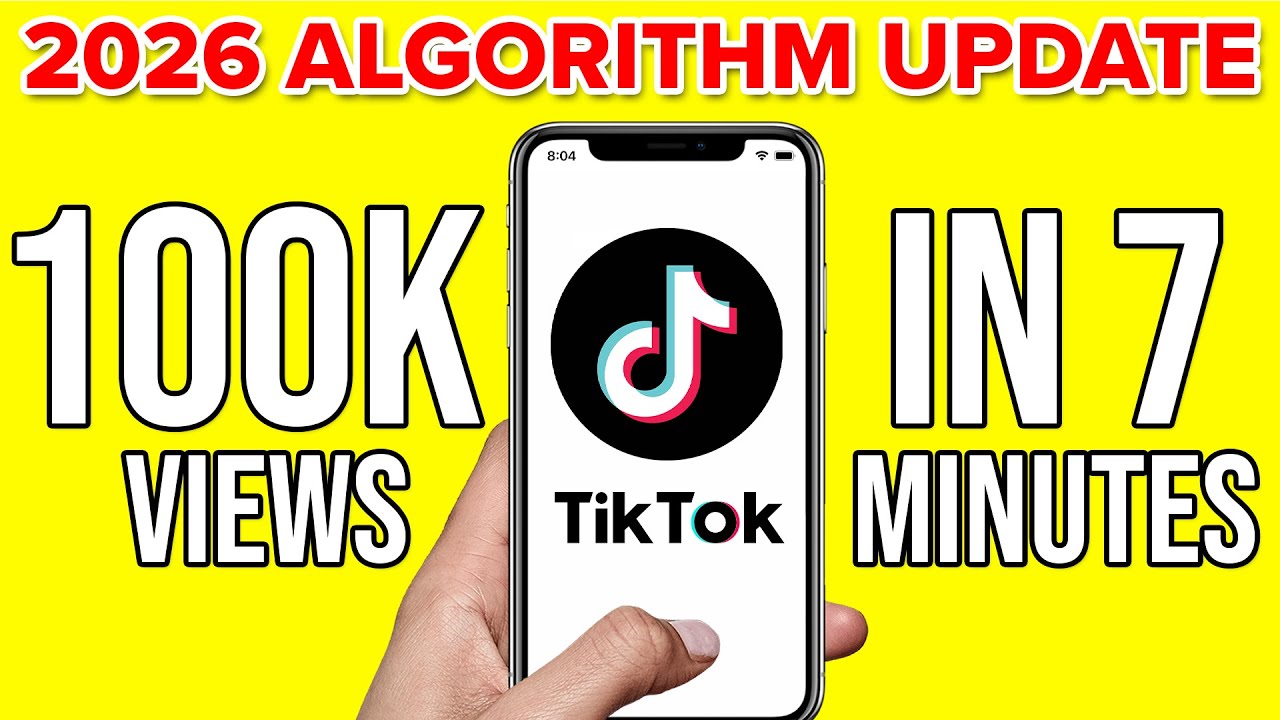 Как резко увеличить количество просмотров в TikTok с 0 подписчиками в 2026 году (новый алгоритм)