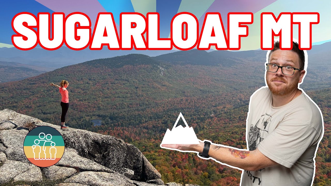 The BEST view in New Hampshire? Middle Sugarloaf Mountain during the fall.