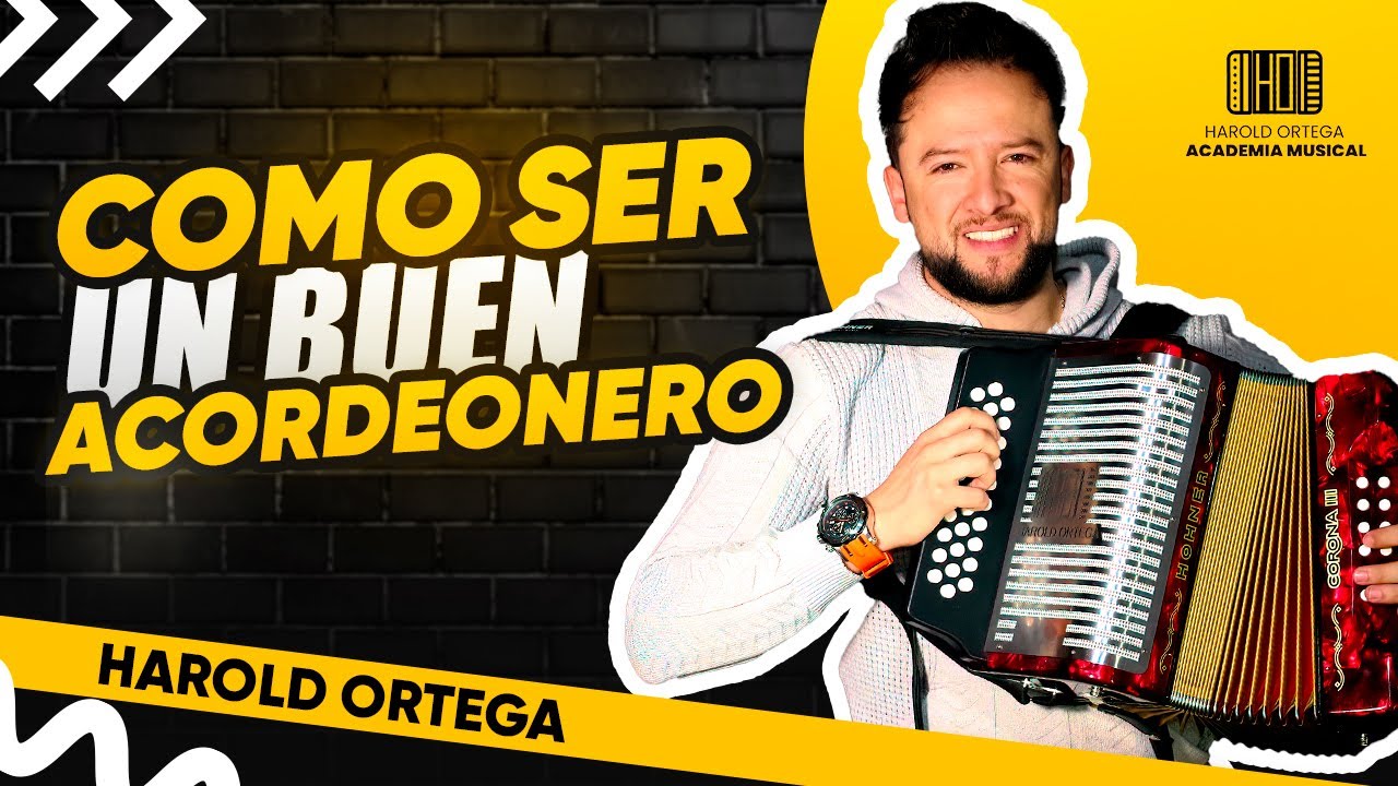 Harold Ortega - Consejos de como ser un buen Acordeonero