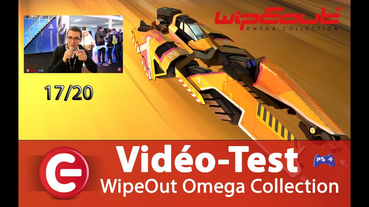 [Vidéo Test] WipeOut Omega Collection - PS4
