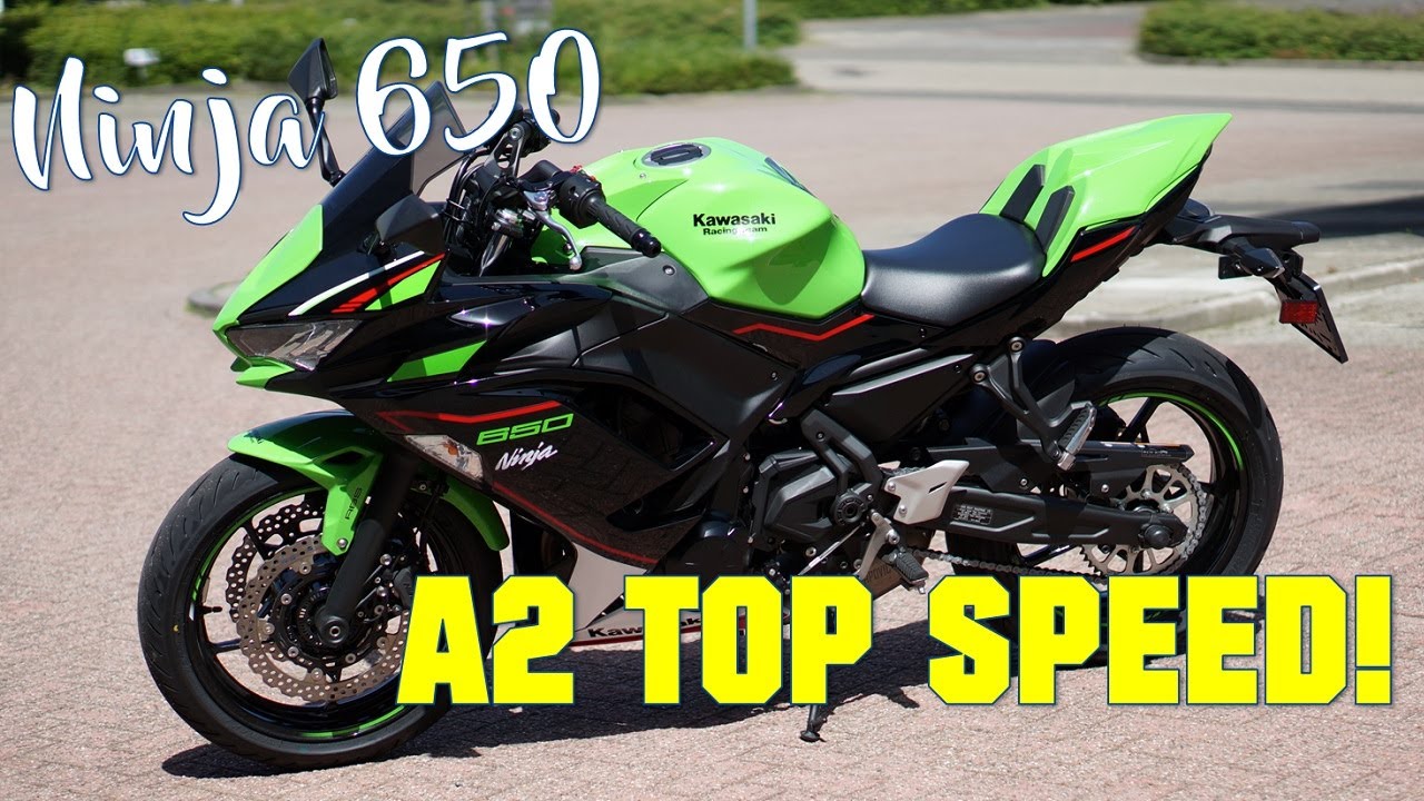2021 KAWASAKI NINJA 650 - TOP SPEED A2 35kW