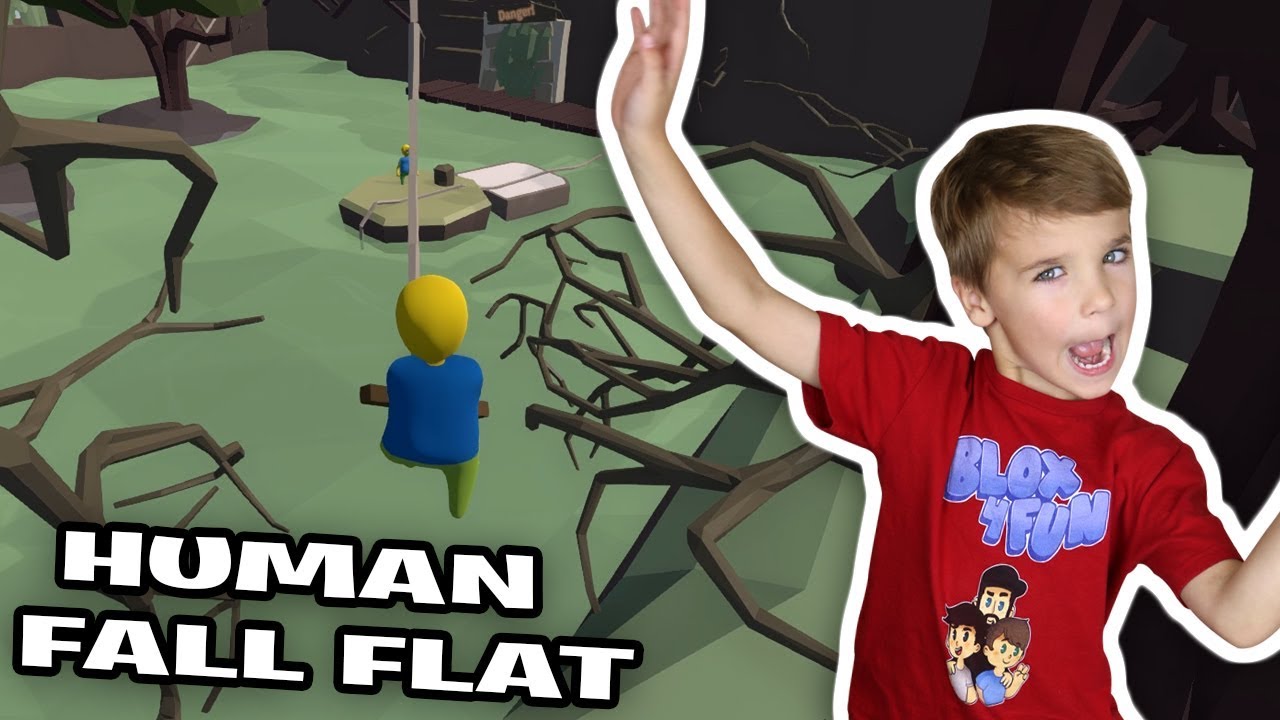 JUNGLE ADVENTURE WITH NOOBS in HUMAN FALL FLAT